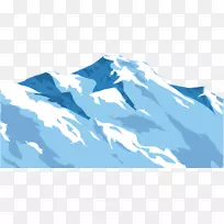 珠穆朗玛峰-插图-冰山蓝色