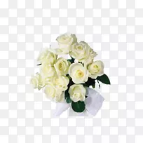 花束玫瑰白色-2017年花束