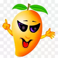上海芒果卡通水果芒果