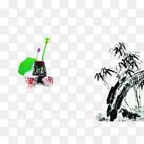 画-荷叶山茱萸心情录影带