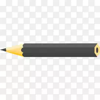 品牌长方形黄色铅笔