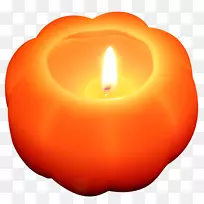 蜡烛图标设计烛台图标-南瓜灯