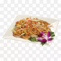 菜，泰国菜，胡椒牛排，家用猪，快餐.骑士切丝蘑菇
