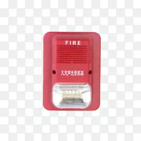轻型火灾报警通知器具火灾灭火报警装置-红色火灾声和光报警
