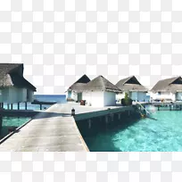 马尔迪夫群岛度假胜地-马尔代夫Centara大岛景观