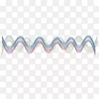 声欧式-抽象声波曲线png图像