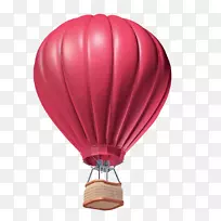 飞行热气球摄影剪贴画.热气球