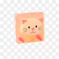猫卡通猫肥皂