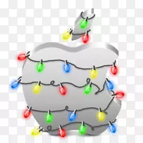 苹果图标图片格式圣诞老人图标-苹果灯笼