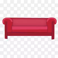 角扁设计-扁红沙发