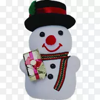 圣诞装饰雪人-白色雪人