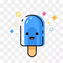 Adobe插画师图标-卡通冰淇淋