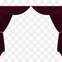 剧院窗帘和舞台窗帘丝绒图案-葡萄酒窗帘