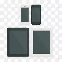 电子产品-苹果平板电话PSD材料