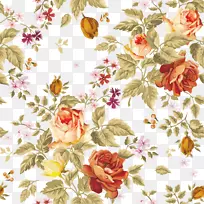 遮阳花卉-美丽的牡丹装饰图案