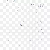 面积角图案-美丽的小水滴，雨滴，装饰性雨滴