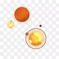 外太空宇宙google图像.手绘太空行星