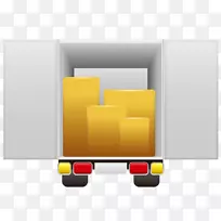 搬运工搬迁货物运输仓库-创新物流卡车
