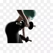 健身哑铃健身中心体重训练健美-女性健身