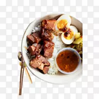 越南料理炒饭巴鲁猪肉东区-猪肉烧饭