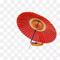 油纸伞.红色纸伞