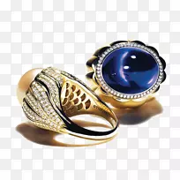 蒂芙尼公司珠宝蓝书蒂芙尼蓝宝石蓝宝石戒指