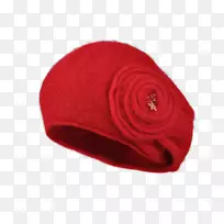 帽毛红色帽子-英格兰温暖的户外复合古北雷帽