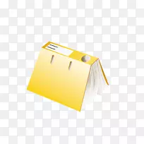 纸黄色品牌-黄色文件夹