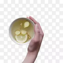 日间温泉疗养院健康解毒-手姜柠檬茶