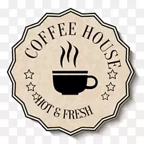 咖啡厅标志餐厅-咖啡屋标志