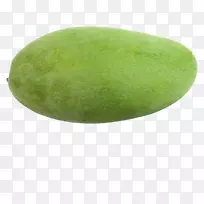 西瓜冬瓜，黄瓜椭圆形-一种绿色芒果
