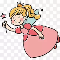 小美人鱼卡通童话图形设计卡通小公主
