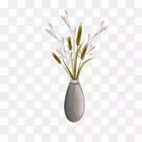 花瓶装饰艺术-植物插花花瓶