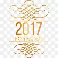 新年夜结婚请柬圣诞彩绘金框
