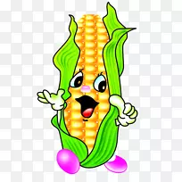 卡通头像玉米-玉米