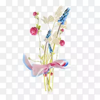 花束设计针织花束
