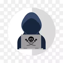 安全黑客电脑病毒图标-电脑黑客