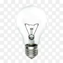 白炽灯泡电能玻璃透明灯泡