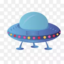 太空飞船火箭剪辑艺术.紫色宇宙飞船