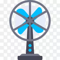 气流噪声解析器电压蓝风扇
