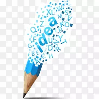 彩色铅笔-高清晰度视频素描-创意铅笔