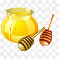 蜂蜜食品图标-金色蜂蜜彩绘祭坛安装