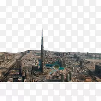 哈利法塔，迪拜喷泉，阿拉伯塔，世界观景台-迪拜著名的摩天大楼