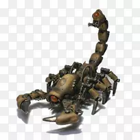 蝎子机器人机械蝎子