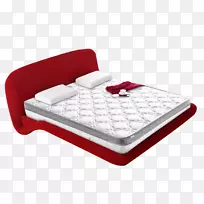 床垫床框架.红床厚度床垫材料