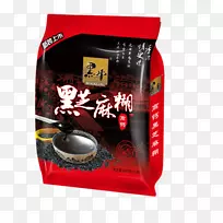 黑芝麻汤早餐谷类食品豆奶黑牛黑芝麻糊