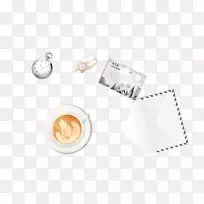 品牌图案-观看免费咖啡拉创意信封