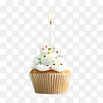 蛋糕，松饼，馅饼，烤蛋糕，生日蛋糕-带蜡烛的蛋糕