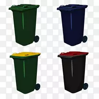 垃圾箱回收箱纸垃圾桶