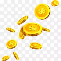 金币图标-浮动硬币